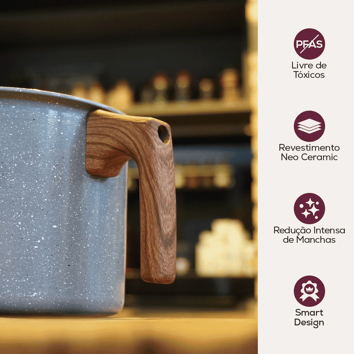 Leiteira 1,7L Bravia Cookware 14cm Bravatti