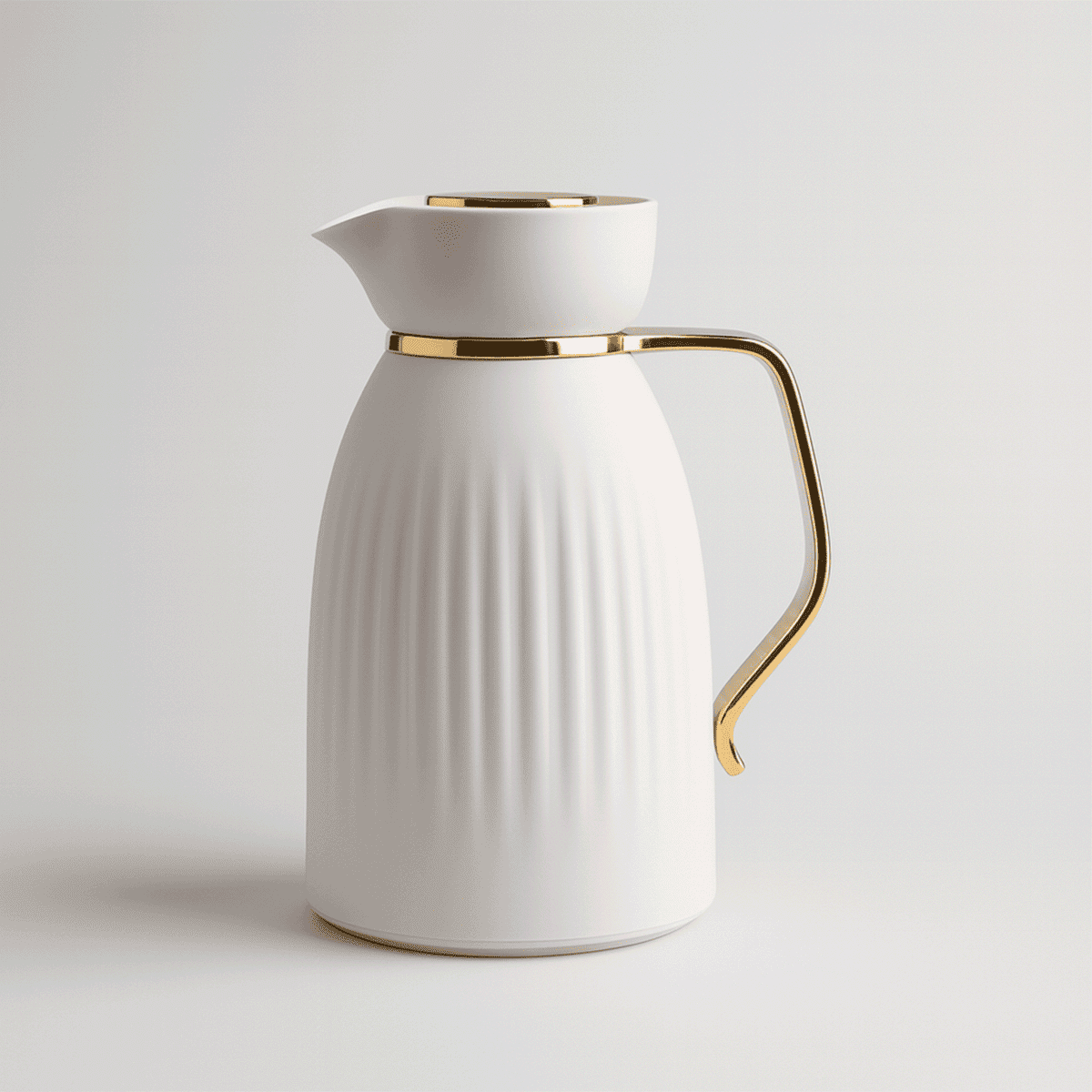 Garrafa Térmica Mônaco 1L - Off White Bravatti