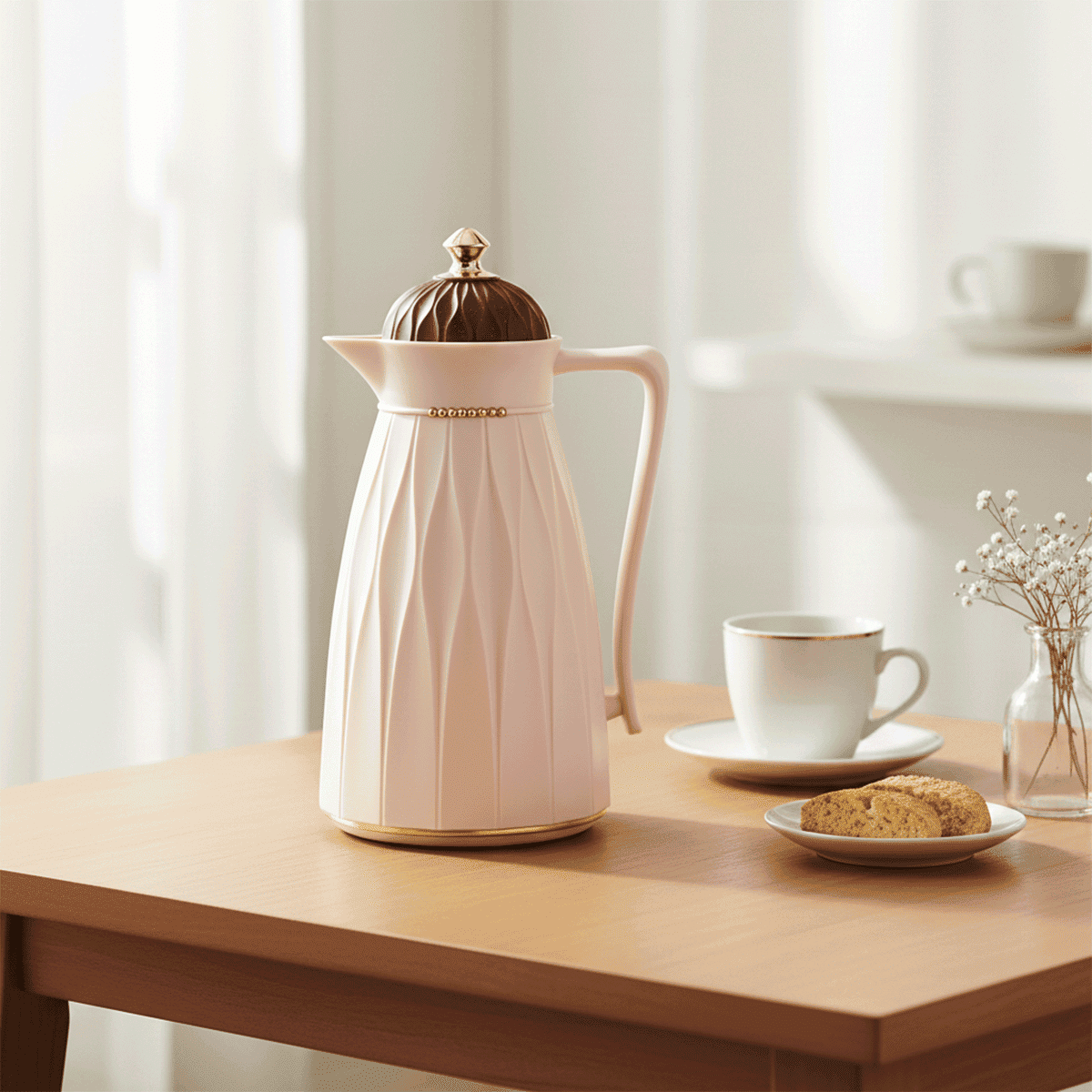 Garrafa Térmica Veneza 1L - Cappuccino Bravatti