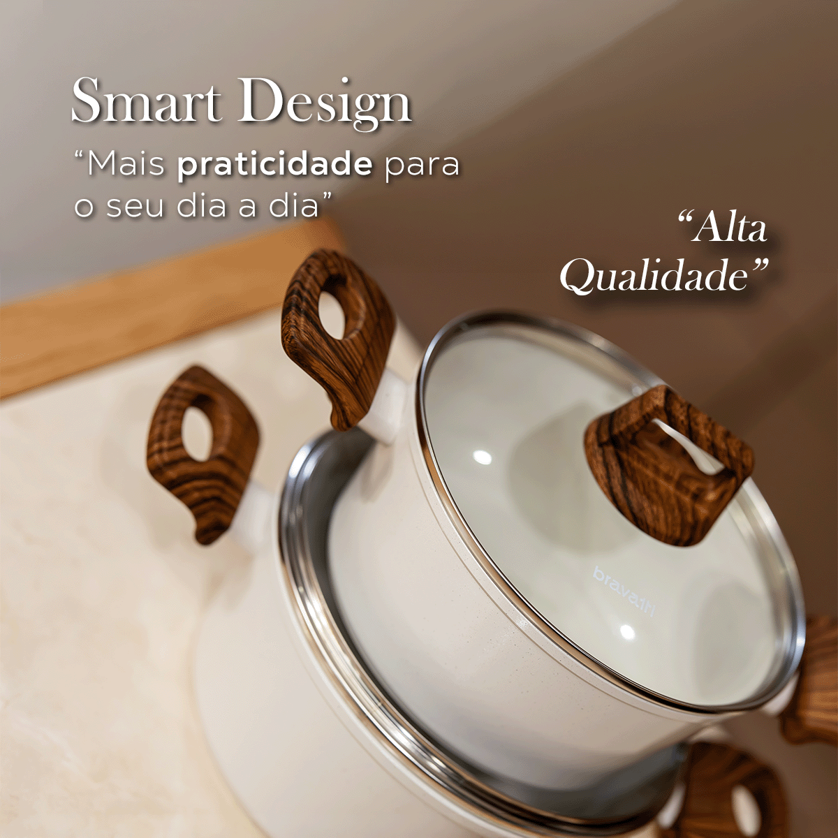 Alça para Caçarola 20cm Bravatti