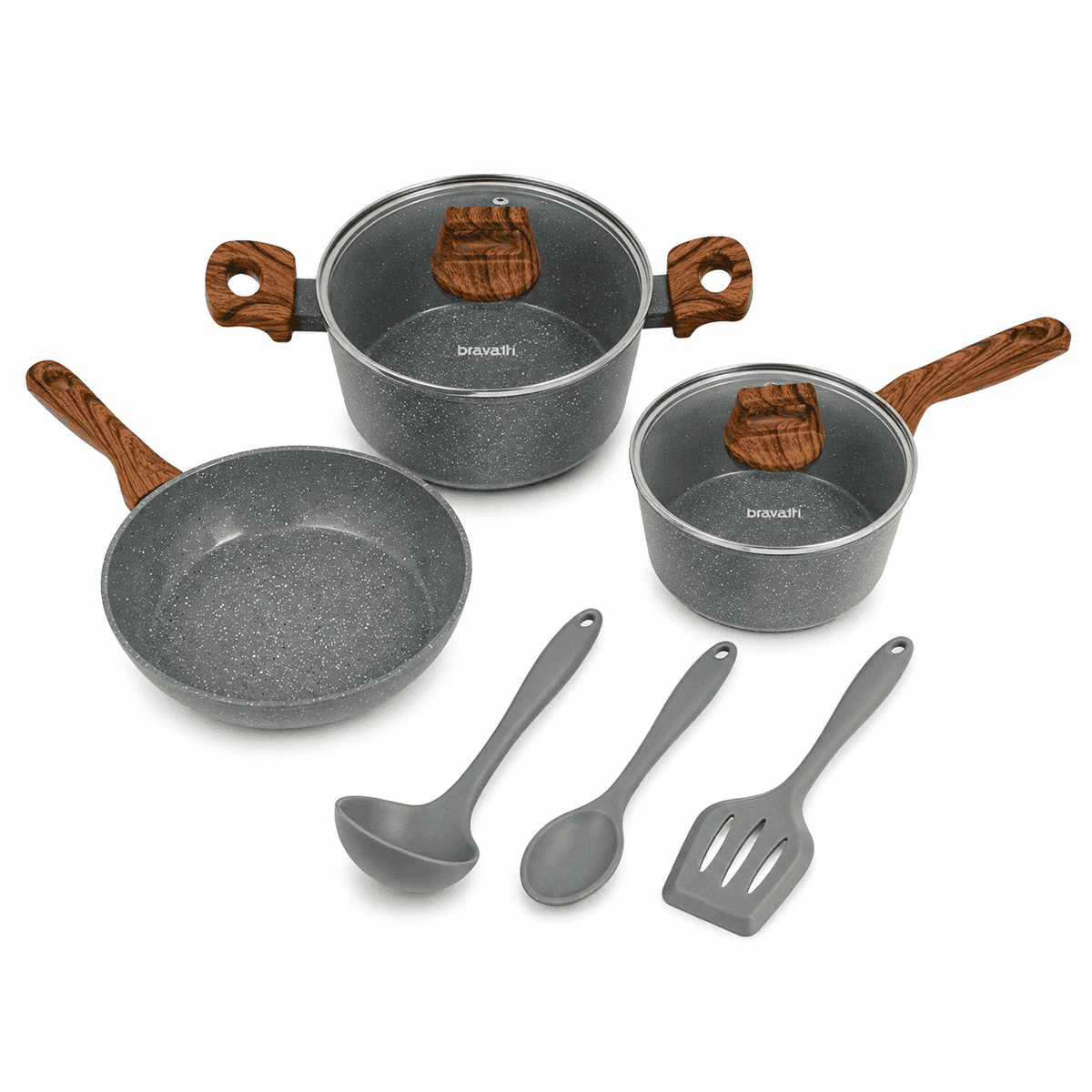 Jogo de Panelas 6 Peças Bravia Cookware Bravatti
