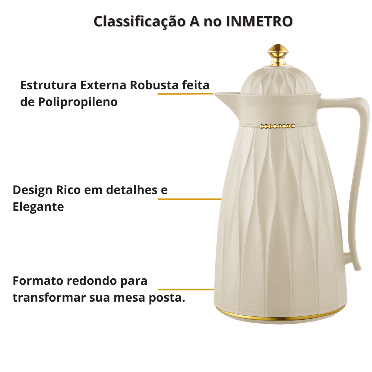 Garrafa Térmica Veneza 1 L