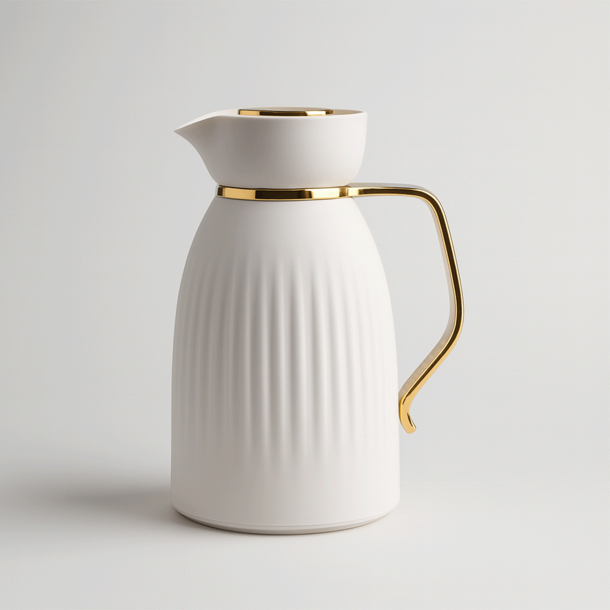 Garrafa Térmica Mônaco 1L - Off White Bravatti