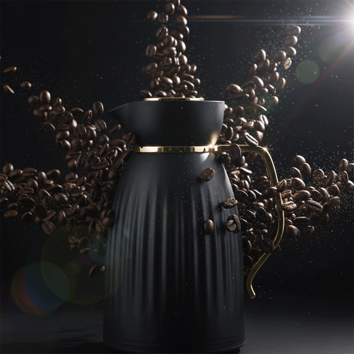 Garrafa Térmica Mônaco 1L - Dark Bravatti