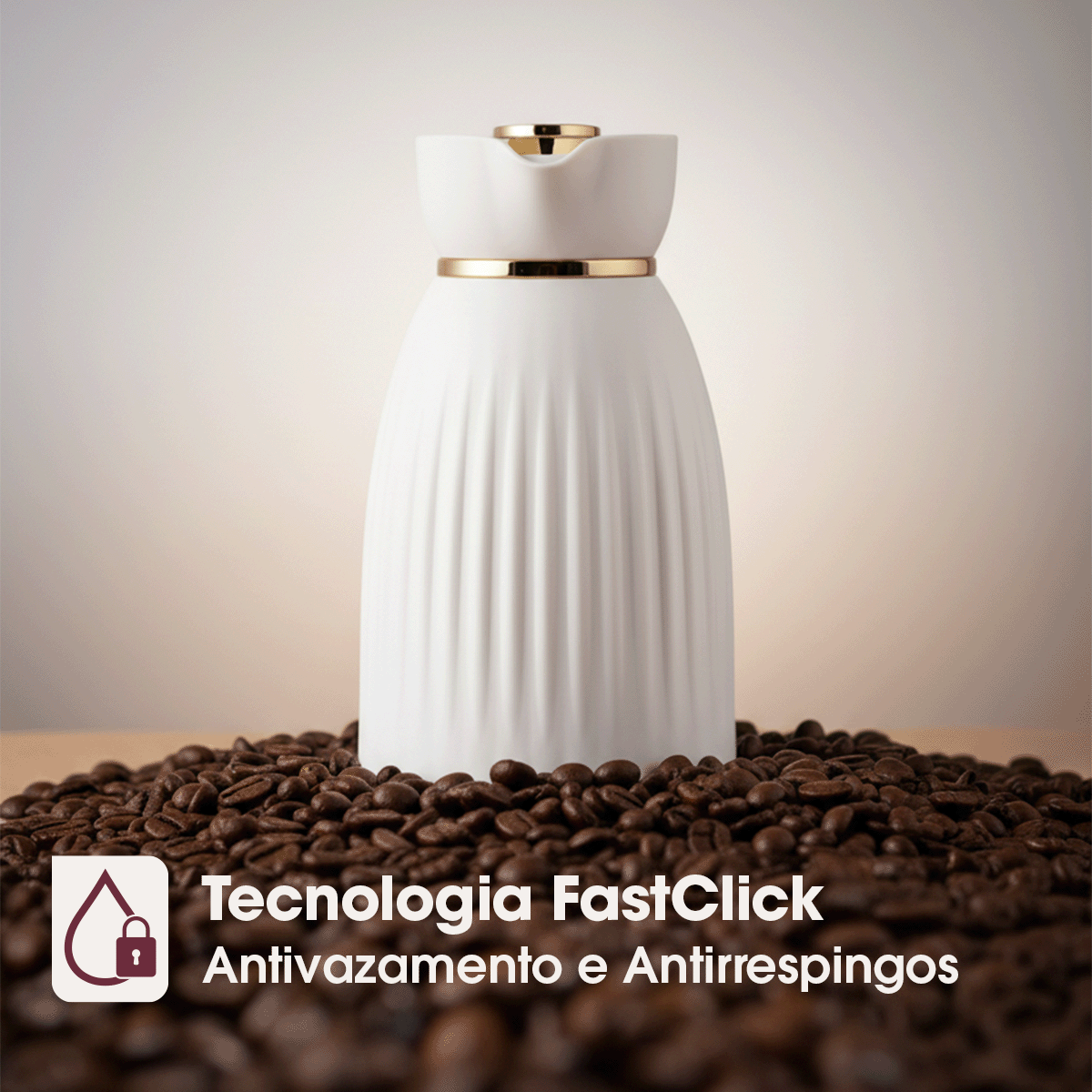 Garrafa Térmica Mônaco 1L - Dark Bravatti