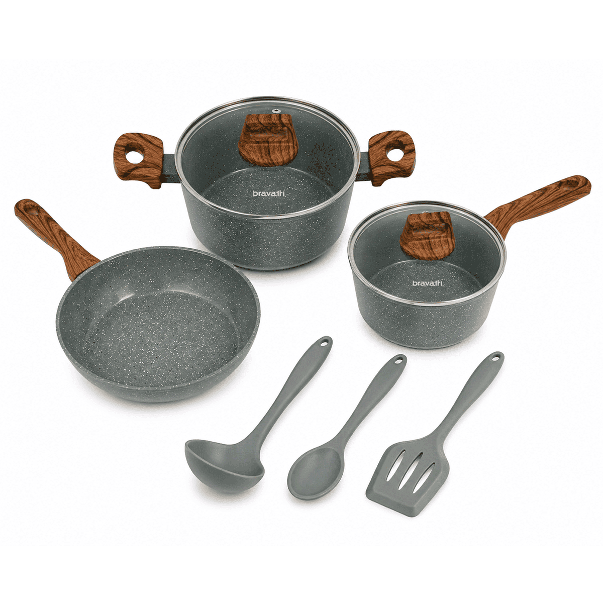 Jogo de Panelas 6 Peças Bravia Cookware Bravatti