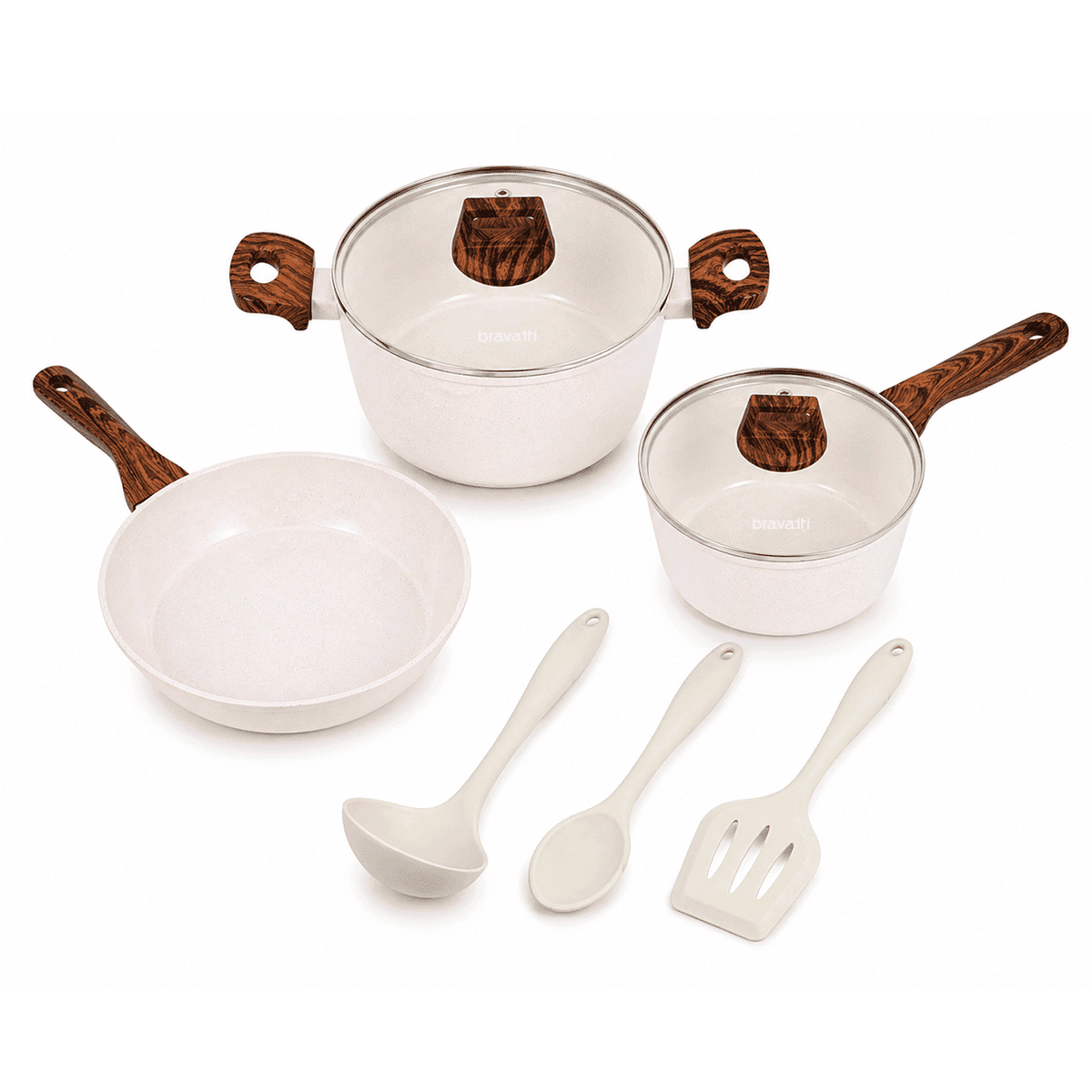 Jogo de Panelas 6 Peças Bravia Cookware Bravatti